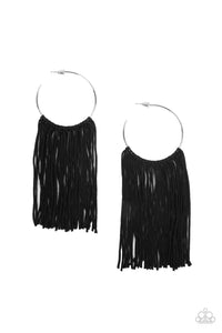 Flauntable Fringe - Black