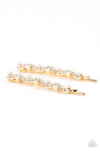 Ballroom Banquet - Gold Hair Clip