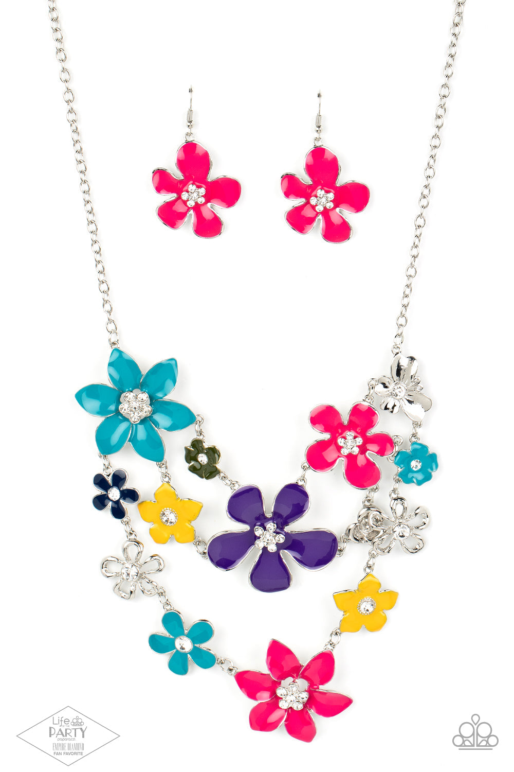 2013 Multi Flower Zi necklace